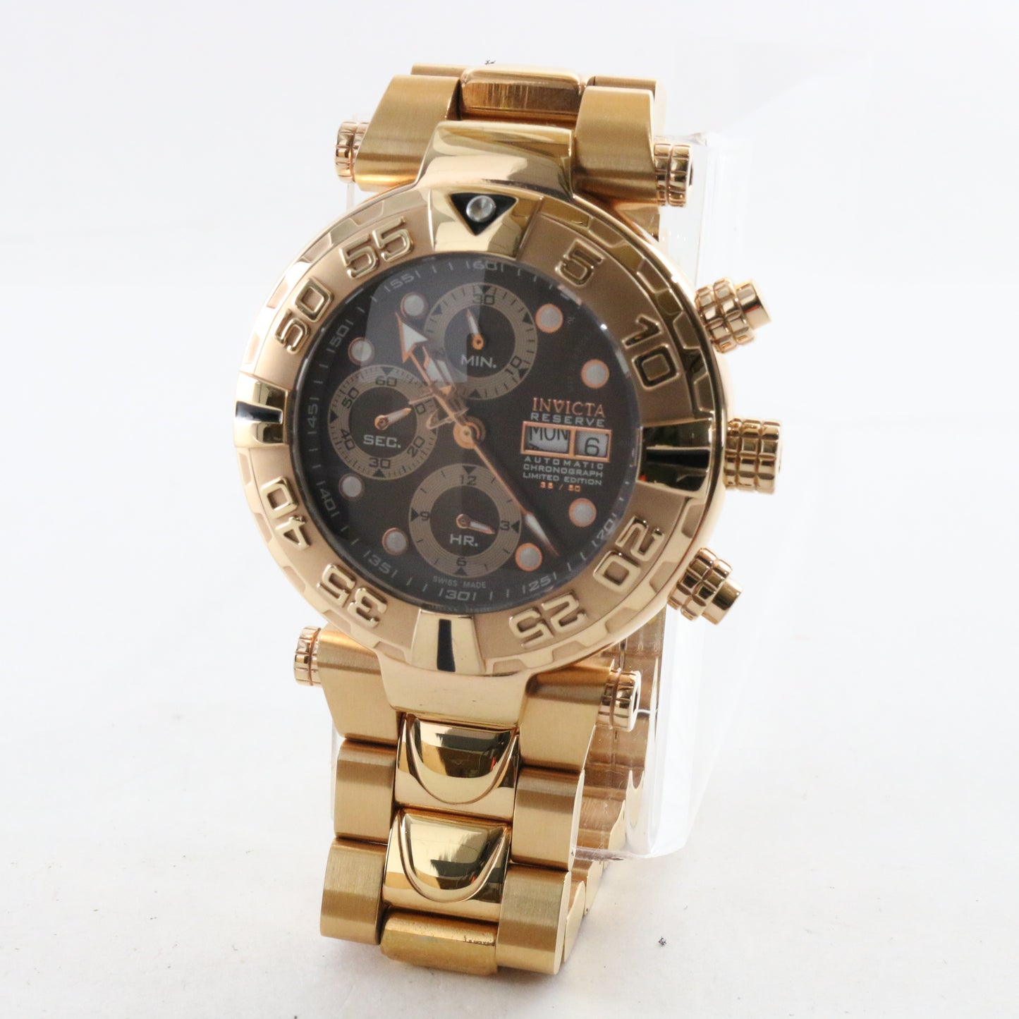 Subaqua Invicta Reserve Automatic Stainless Steel 500m 13033 25 Jewels LE of 50