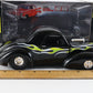 1941 Willys Coupe Black W/ Flames Issue #51 Hot Rod Racing Champions 1:24