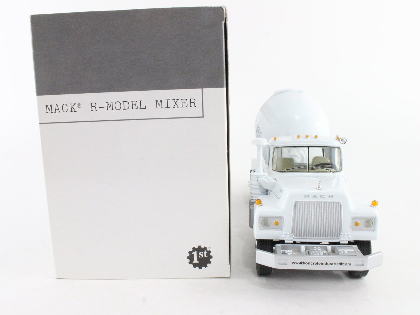 Mack R-Model Mixer Koncrete Industries Mudzilla First Gear 1:34 Model 18-2714