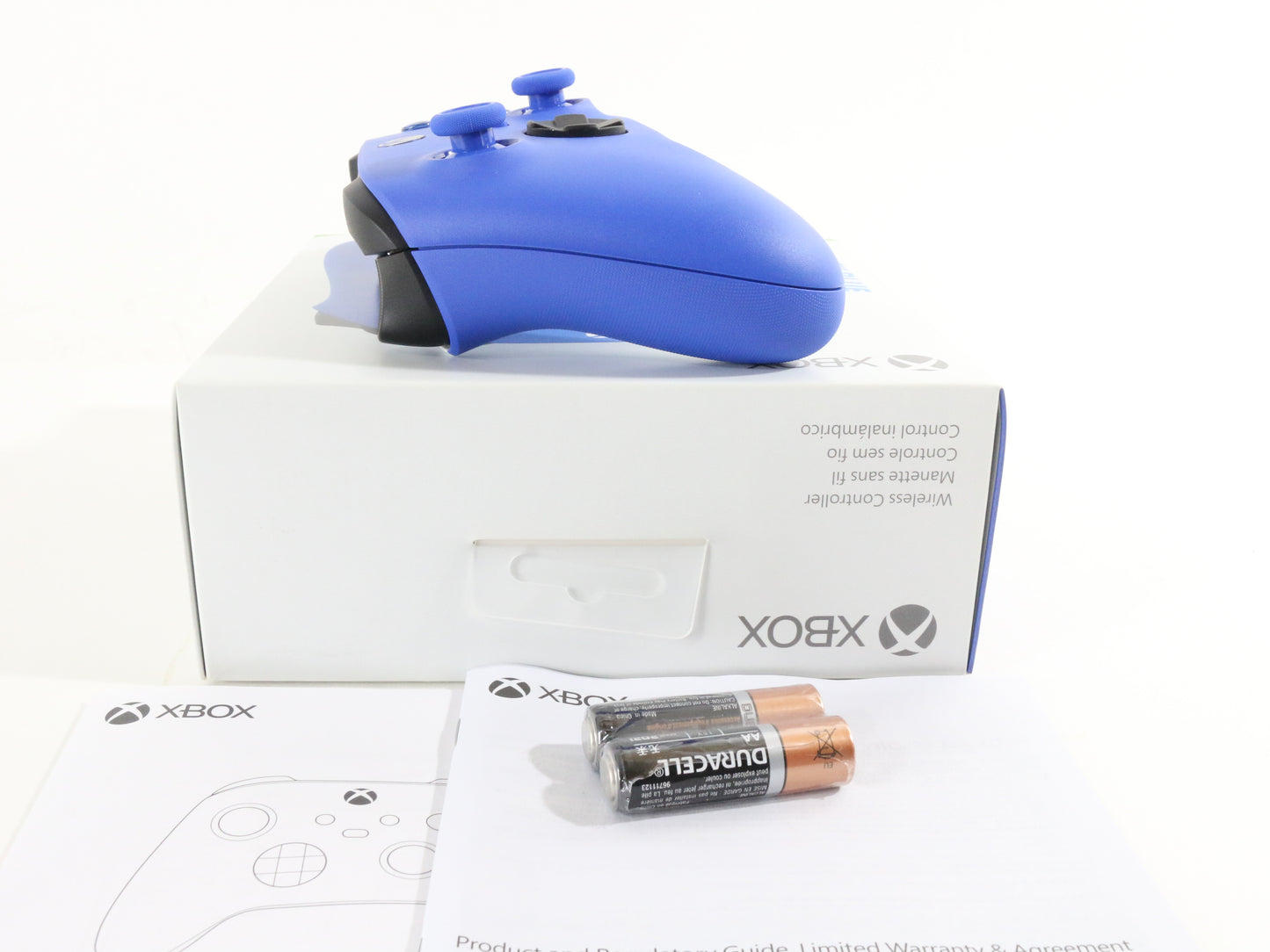 Shock Blue XBOX One Controller Microsoft Model 1914 W/ Box