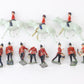 Vintage Cavalry Of The Line Horses & Misc. Soldiers England Metal John Hill