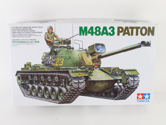 M48a3 Patton Tank Tamiya 1:35 35120 2500 Unbuilt kit in box