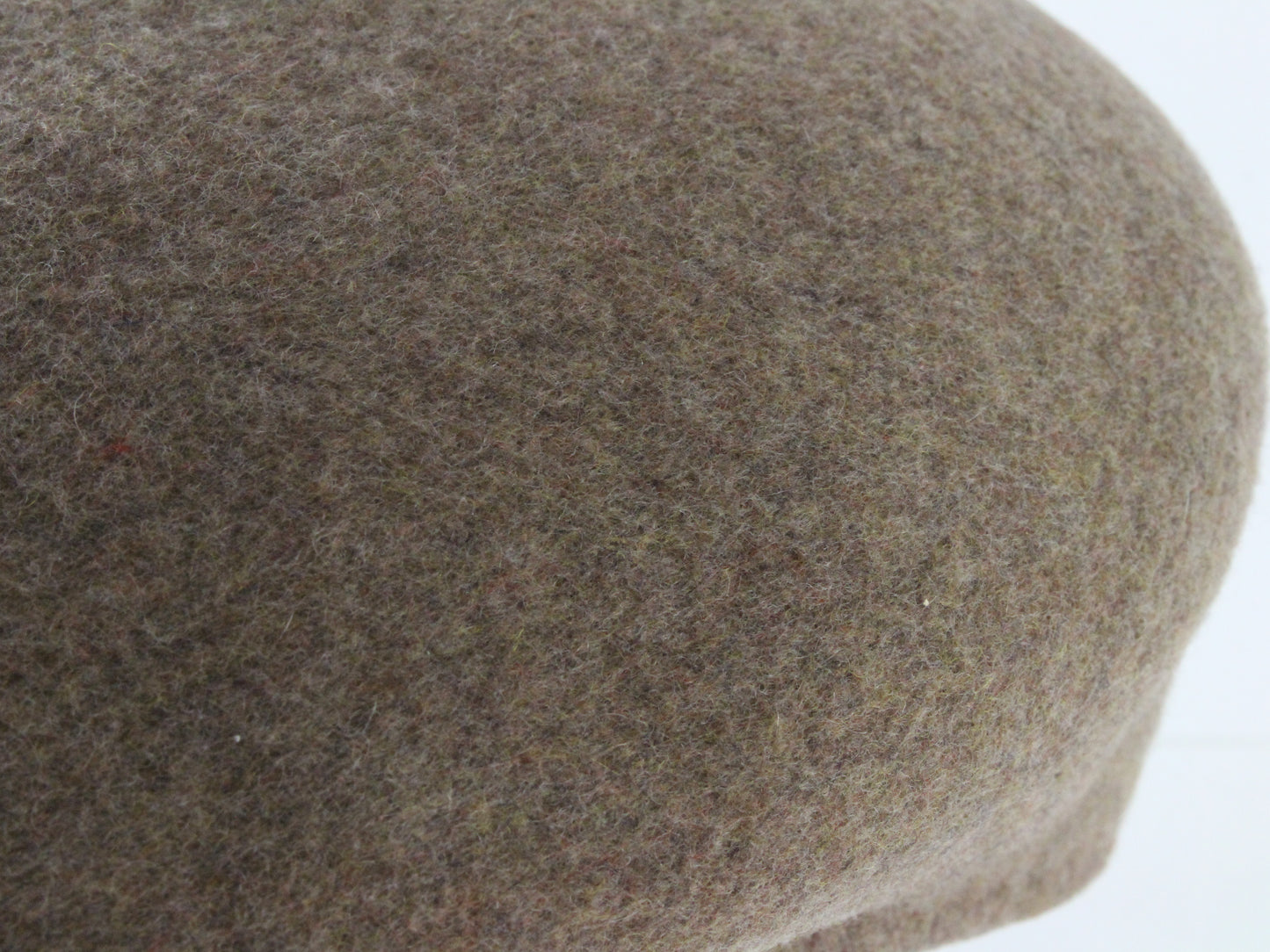 Brooks Mens Tan Wool Tweed Felt Devon Hat W/ Brown Inner Newsboy MULTIPLE SIZES