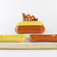 Vintage Brown And Yellow Pixie Elf Ceramic Jewelry Box With Trays 5 In