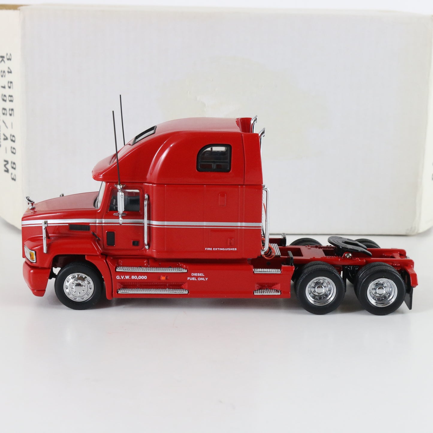 Mack Tractor Truck Red Highway Commanders Matchbox 1:58 Ks196/a-m