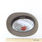 Royal Biltmore Mens Limestone Brown Felt Fedora W/ Feathers MULTIPLE SIZES