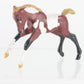Custom Painted Scrambling Foal Brown And White Breyer #5613 Stablemates