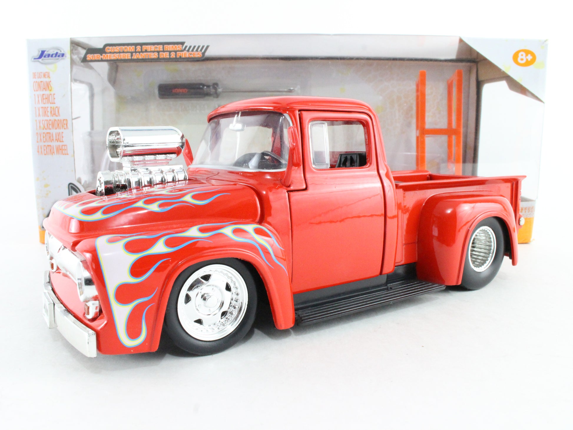 1956 Ford F-100 Pickup Just Trucks Jada 1:24 Scale Model 54027