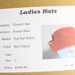 Frank Olive Private Collection Ladies Boutique Red Felt Hat W/ Bow 7 56cm
