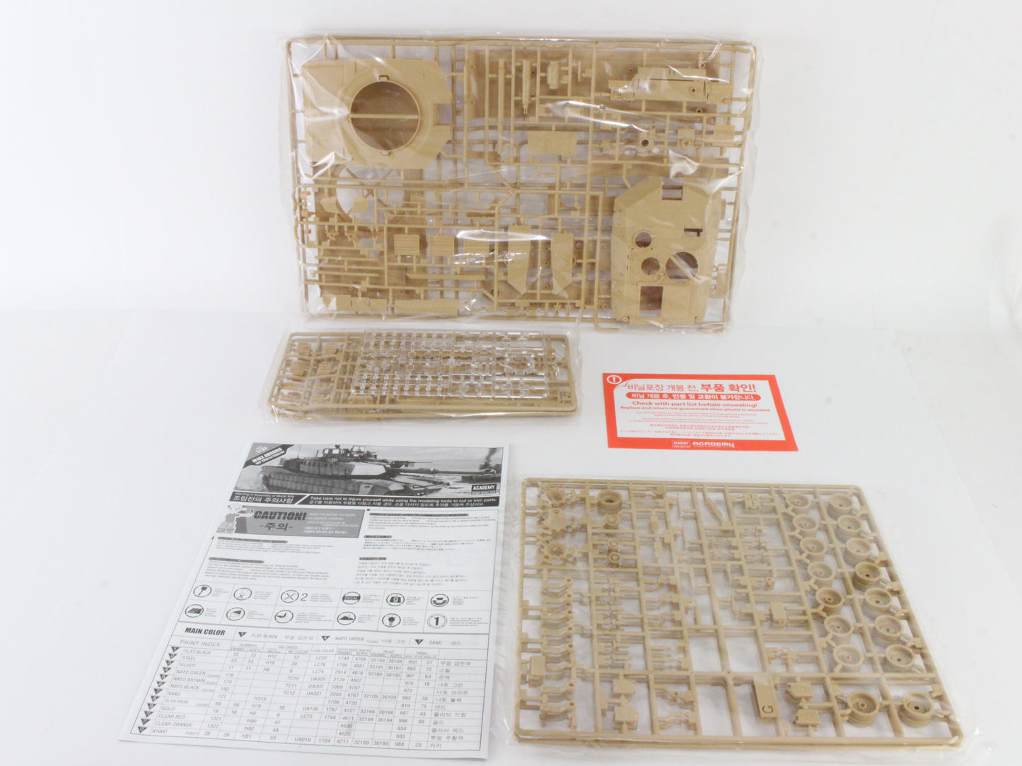 US Army M1a2 Tusk II 1:35 Academy Model Kit 13298