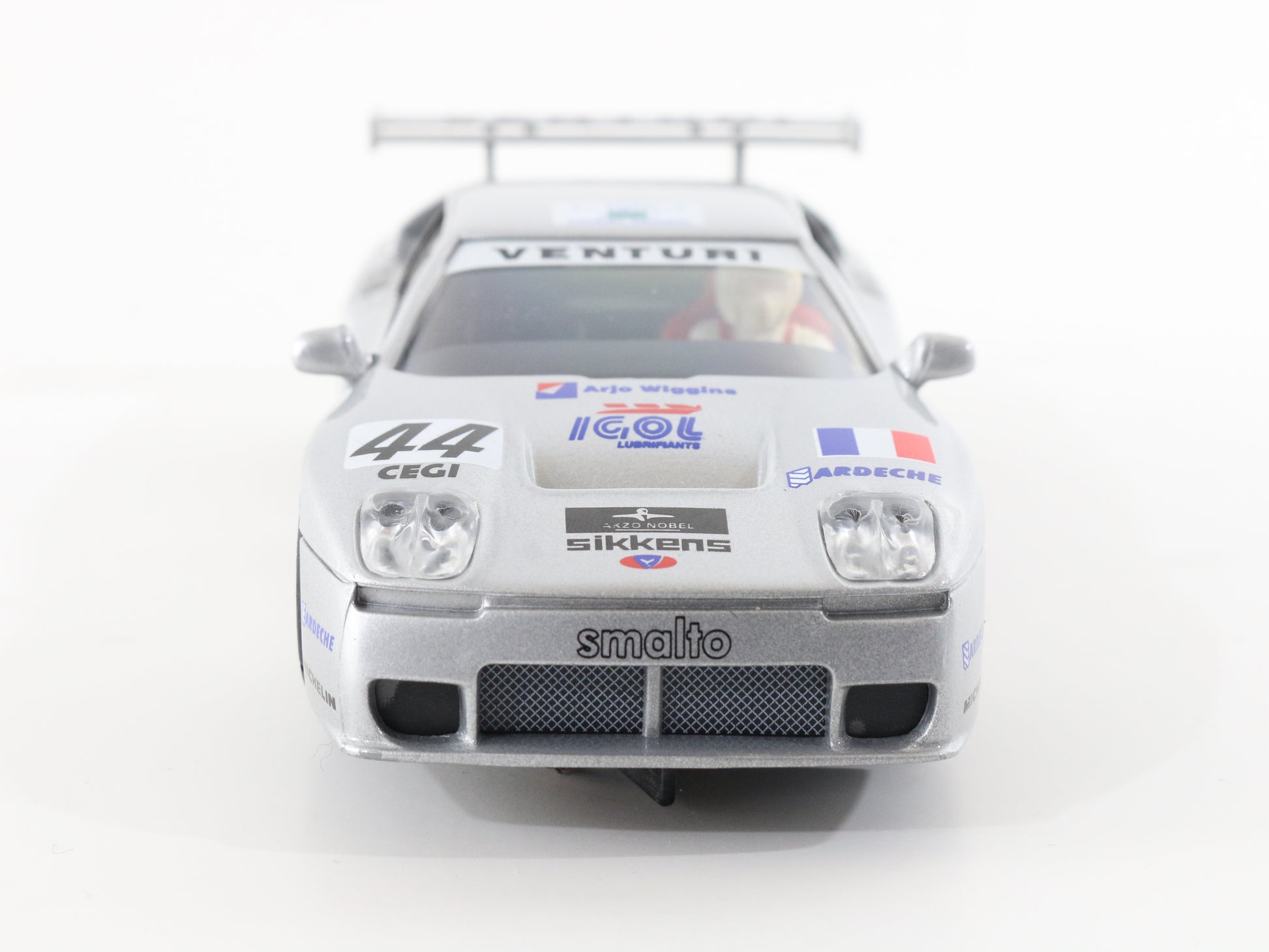Venturi Lm #44 Igol Sikkens Silver & Black 1:32 Fly Slot Car