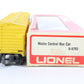 Lionel O 6-9753 Maine Central Mec Yellow Boxcar