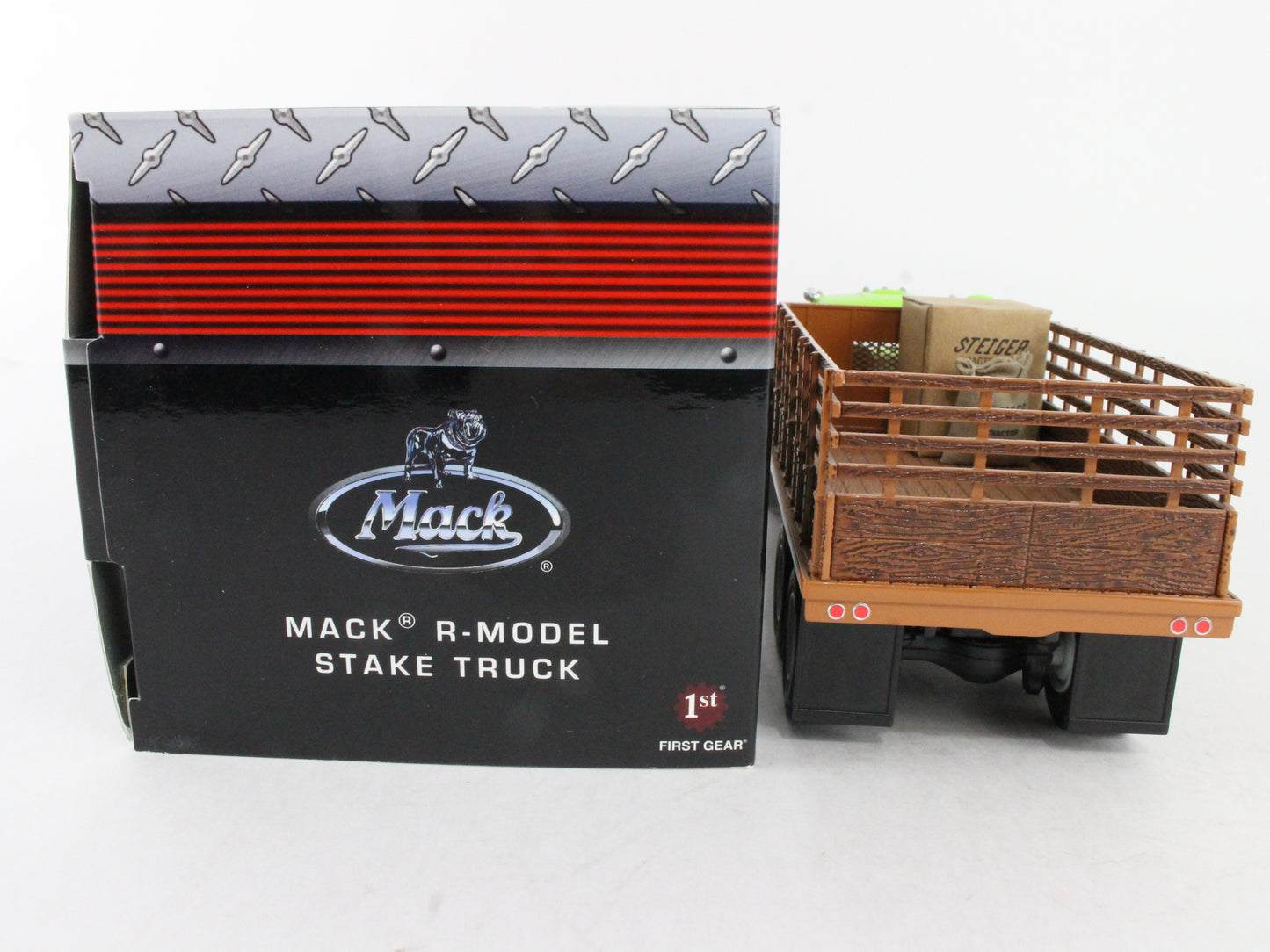 Mack R Model Stake Truck Steiger First Gear 1:34 Model 19-3914