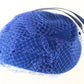 Mr John Classic Ladies Boutique Royal Blue Wool Felt Cap W/ Mesh And Feather