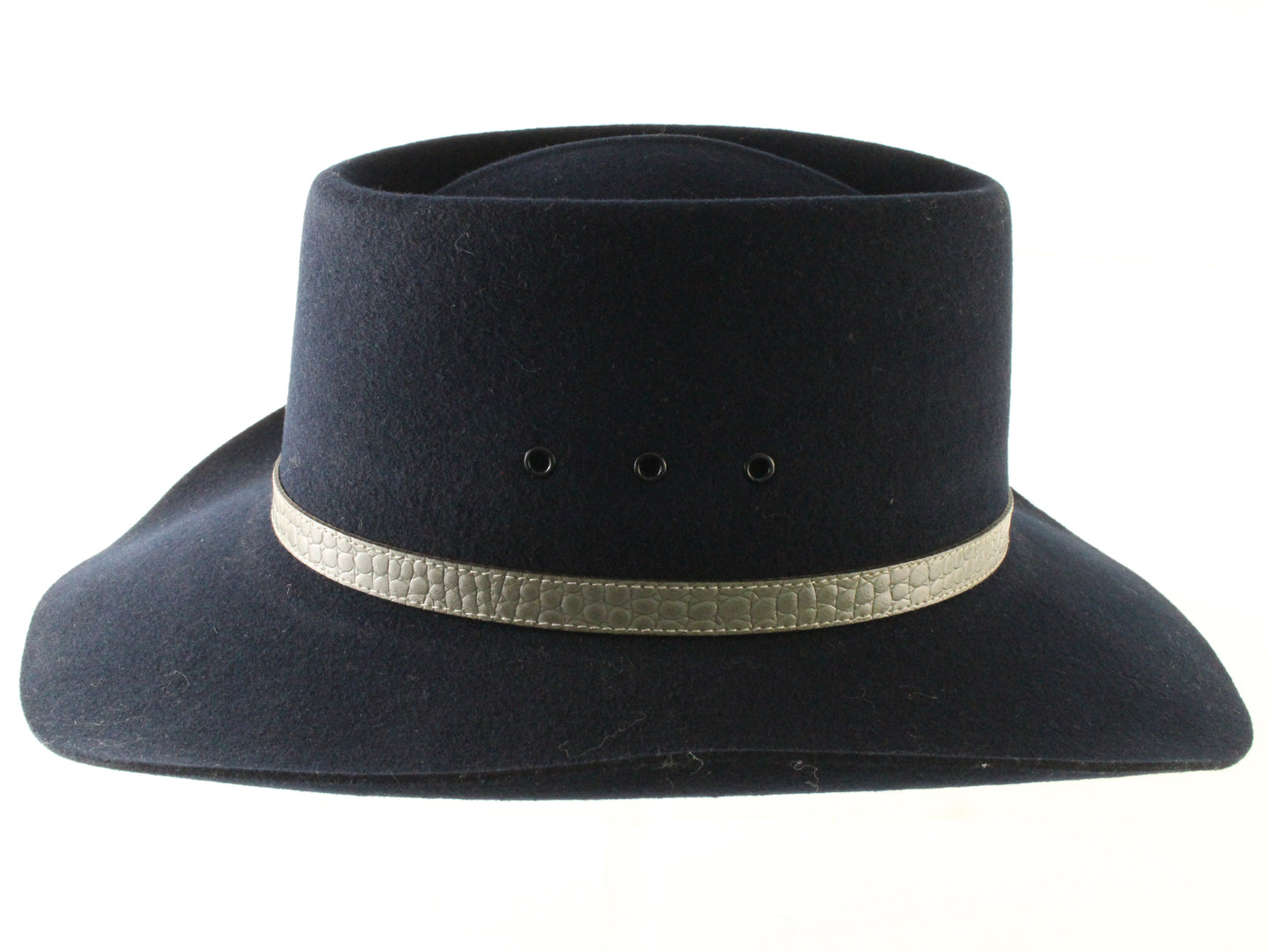 Stetson Billie Mens Navy Blue Wool Felt Vintage Cowboy Hat MULTIPLE SIZES