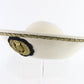 Adolfo Ii White Round Ladies Boutique Hat Excello Wool Felt 7 56cm