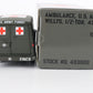 1953 Willys 1/2 Ton 4x4 Us Army Ambulance Red Cross Eastwood Liberty 1:25 403000
