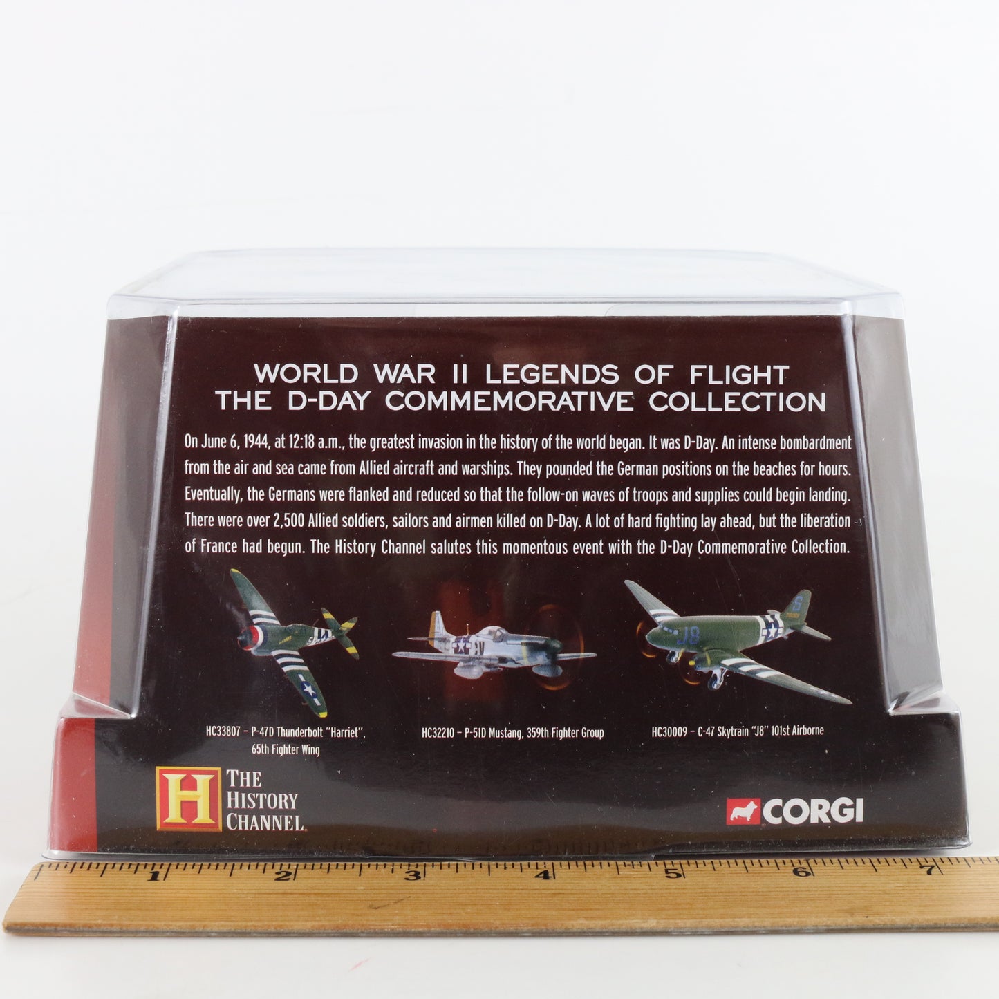 C-47 Skytrain J8 101st Airborne Transport Plane Legends Corgi 1:144 Hc30009