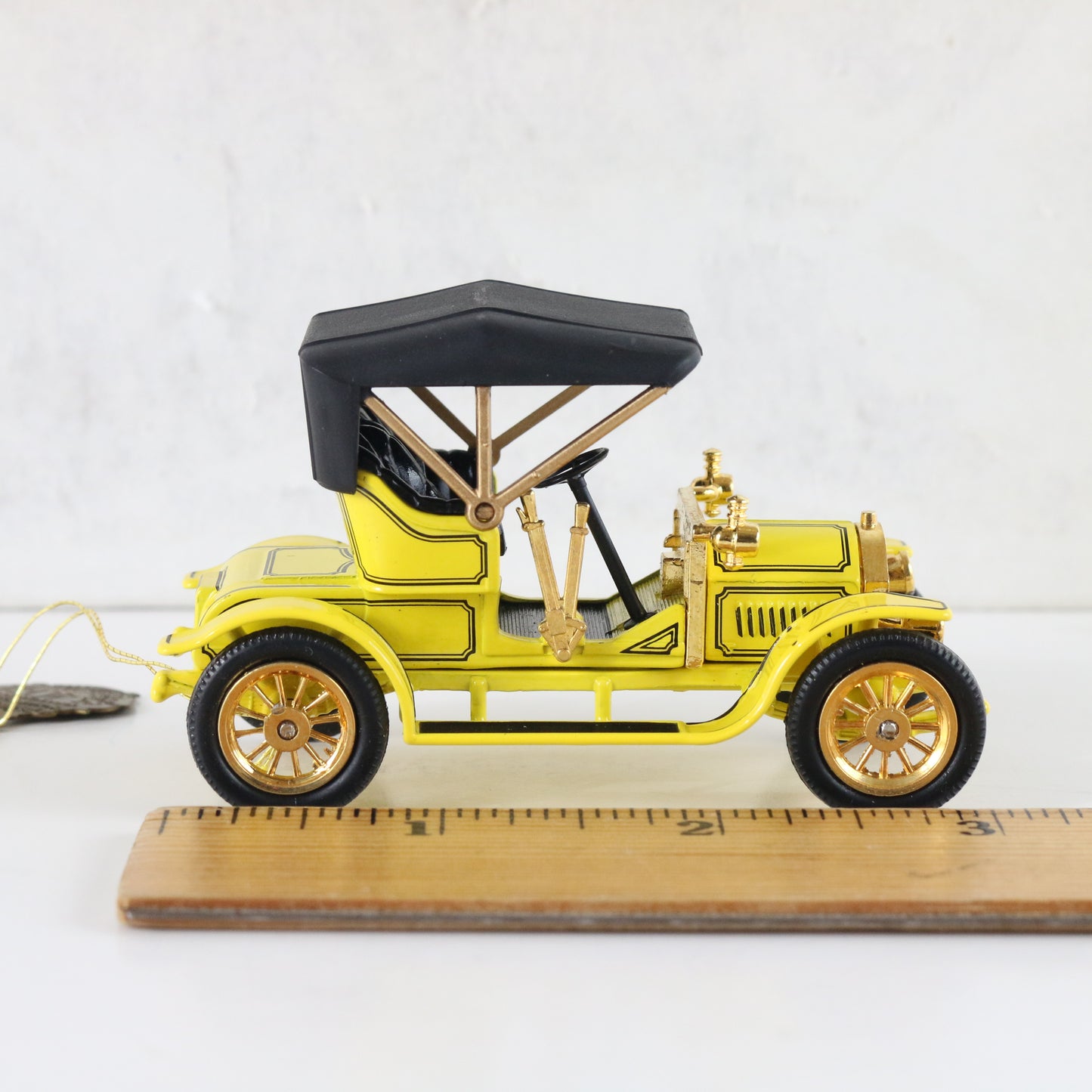 1909 Opel Coupe Yellow & Black 40th Models Of Yesteryear Matchbox 1:43 Yms03-m