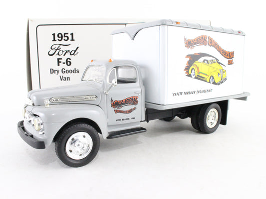 1951 Ford F-6 Dry Goods Van Chassis Engineering First Gear 1:34 Scale 19-1142