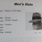 Stetson the Sovereign Mens Gray Felt Fedora W/ Stetson Pin MULTIPLE SIZES