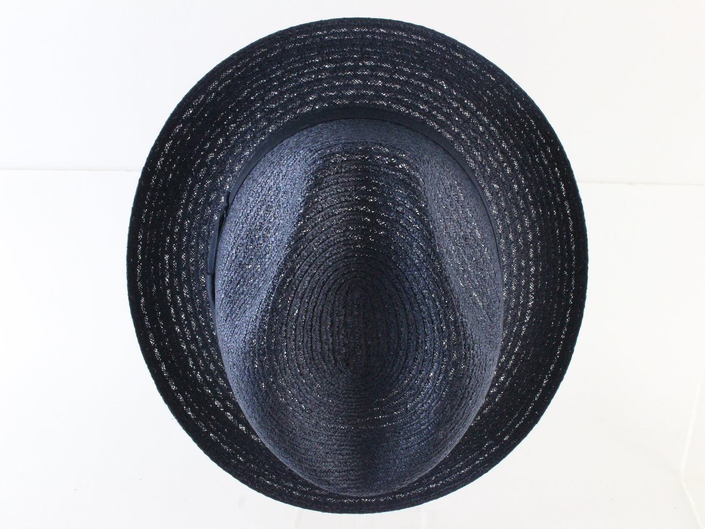 Biltmore Torino Mens Canadian Navy Blue Straw Fedora MULTIPLE SIZES