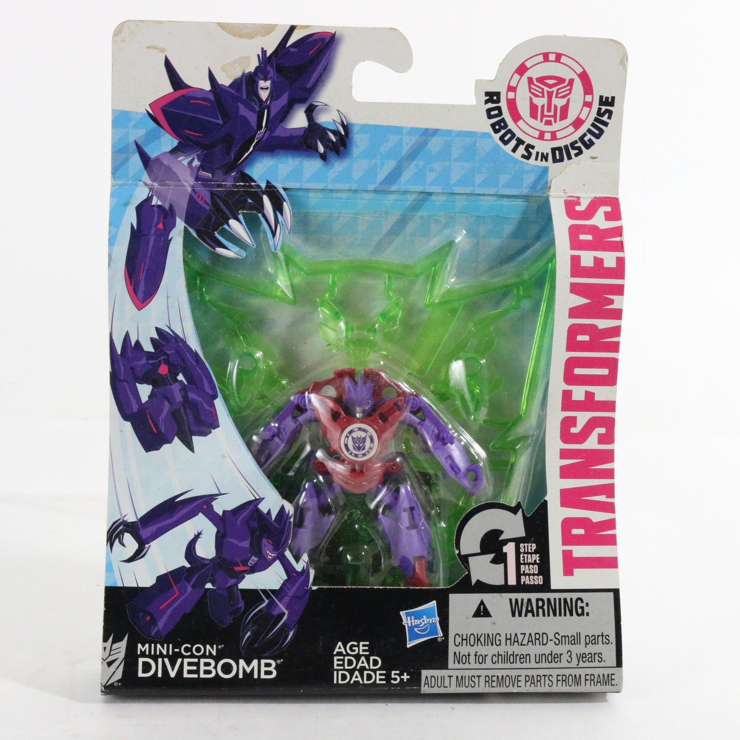 Divebomb Mini-Con Transformers Robots In Disguise Hasbro Action Figure