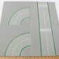 Lot Of 15 Vintage Lego Grey Baseplate 32x32 Roads & Space Landing Pads