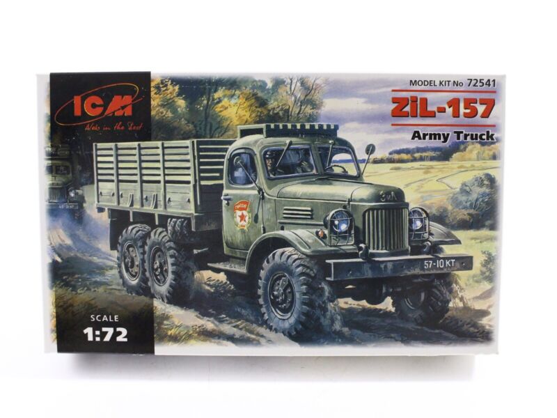 ZIL-157 Soviet Army Transport Truck ICM 1:72 Scale Kit 72541