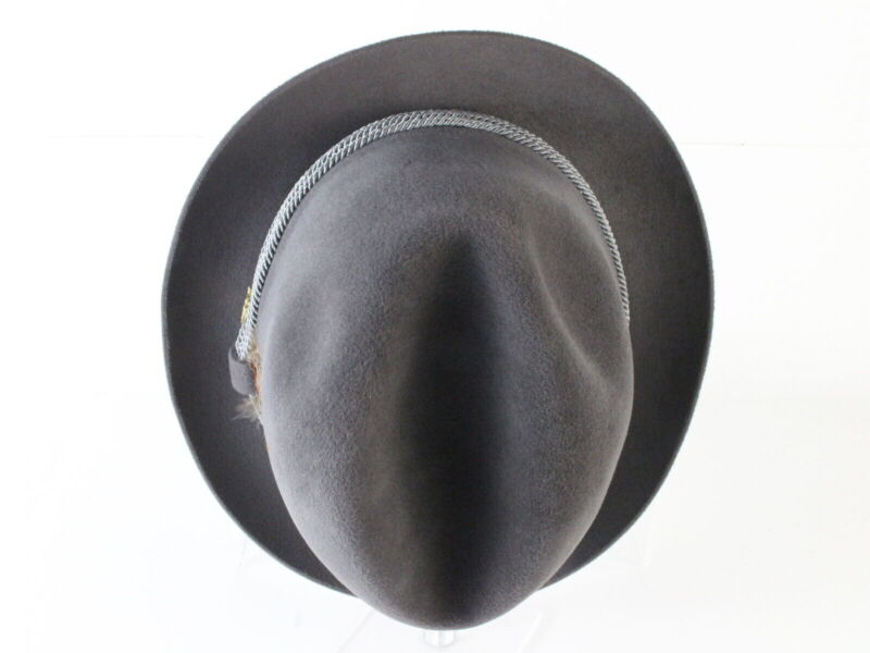 Golden Coach By Dobbs Mens Citadel Gray Felt Fedora MULTIPLE SIZES