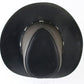 Winfield Cover Co Mens LEATHER Cowboy Hat W/ Band And Brown Inner Brim S