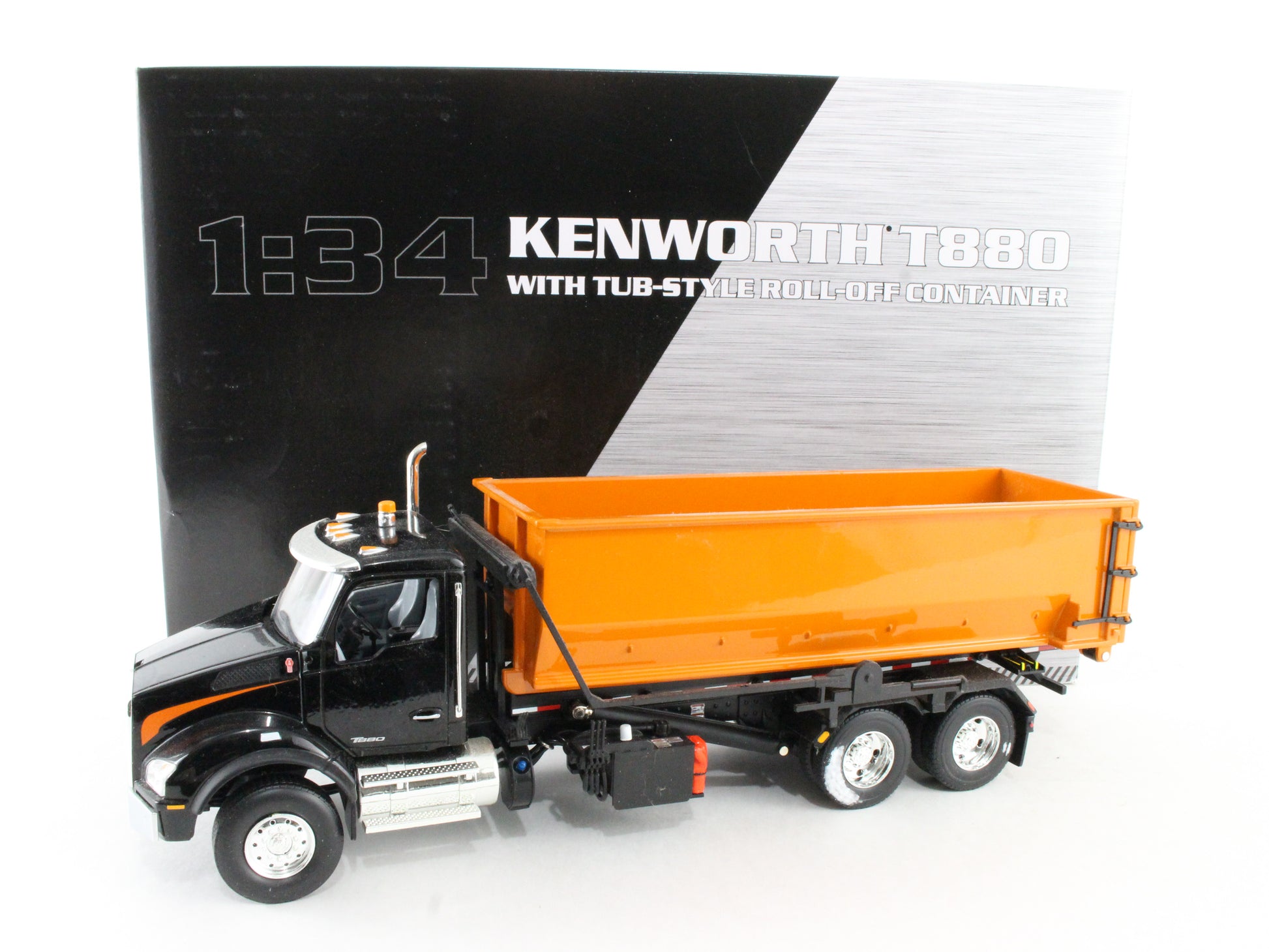 Kenworth T880 W/ Tub-style Roll-off Container First Gear 1:34 10-4144