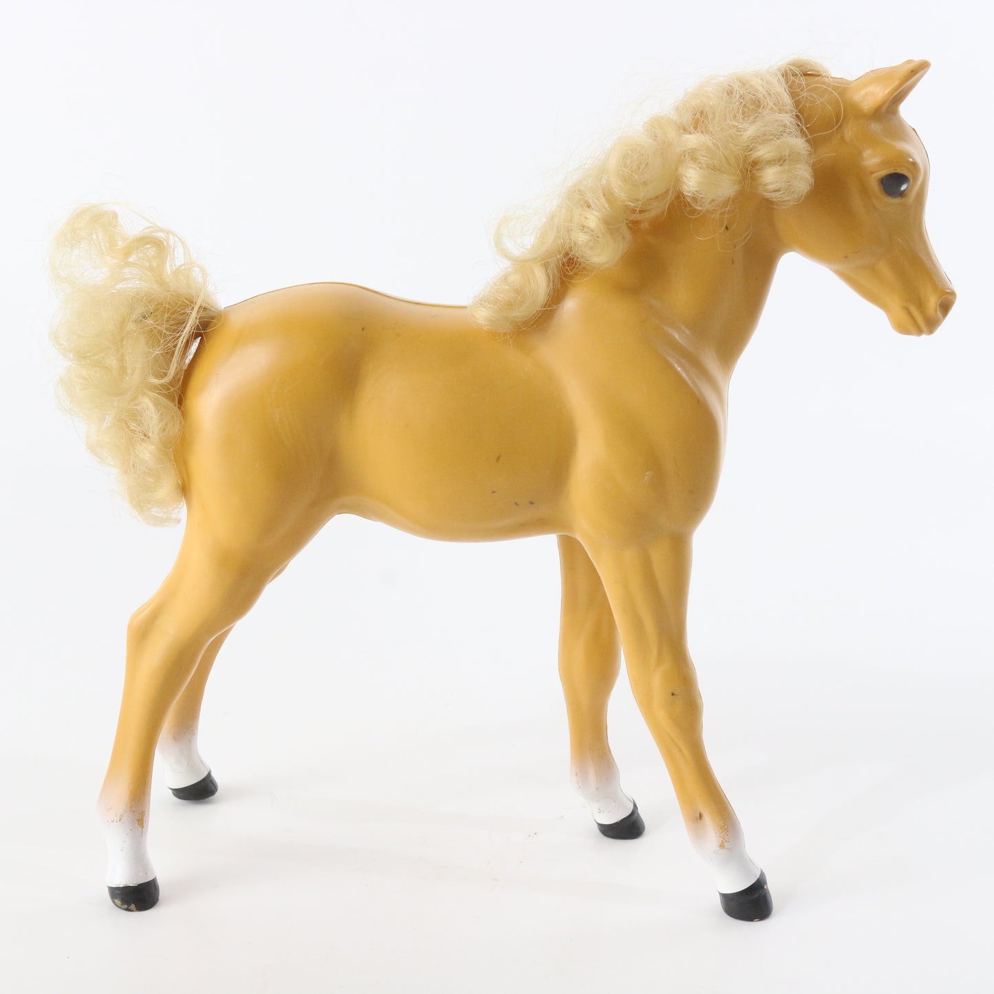 Vintage Barbie Dream Horse Dixie Standing Foal Tan 8"