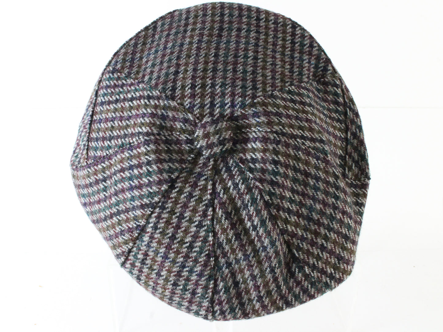 Biltmore Mens Multicolor Checkered Wool Scally Cap Ivy Cap M