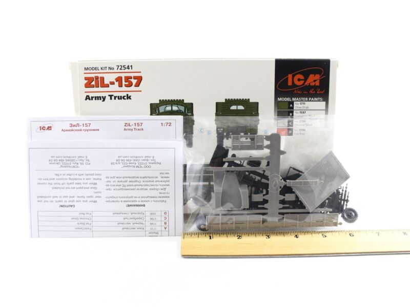 ZIL-157 Soviet Army Transport Truck ICM 1:72 Scale Kit 72541