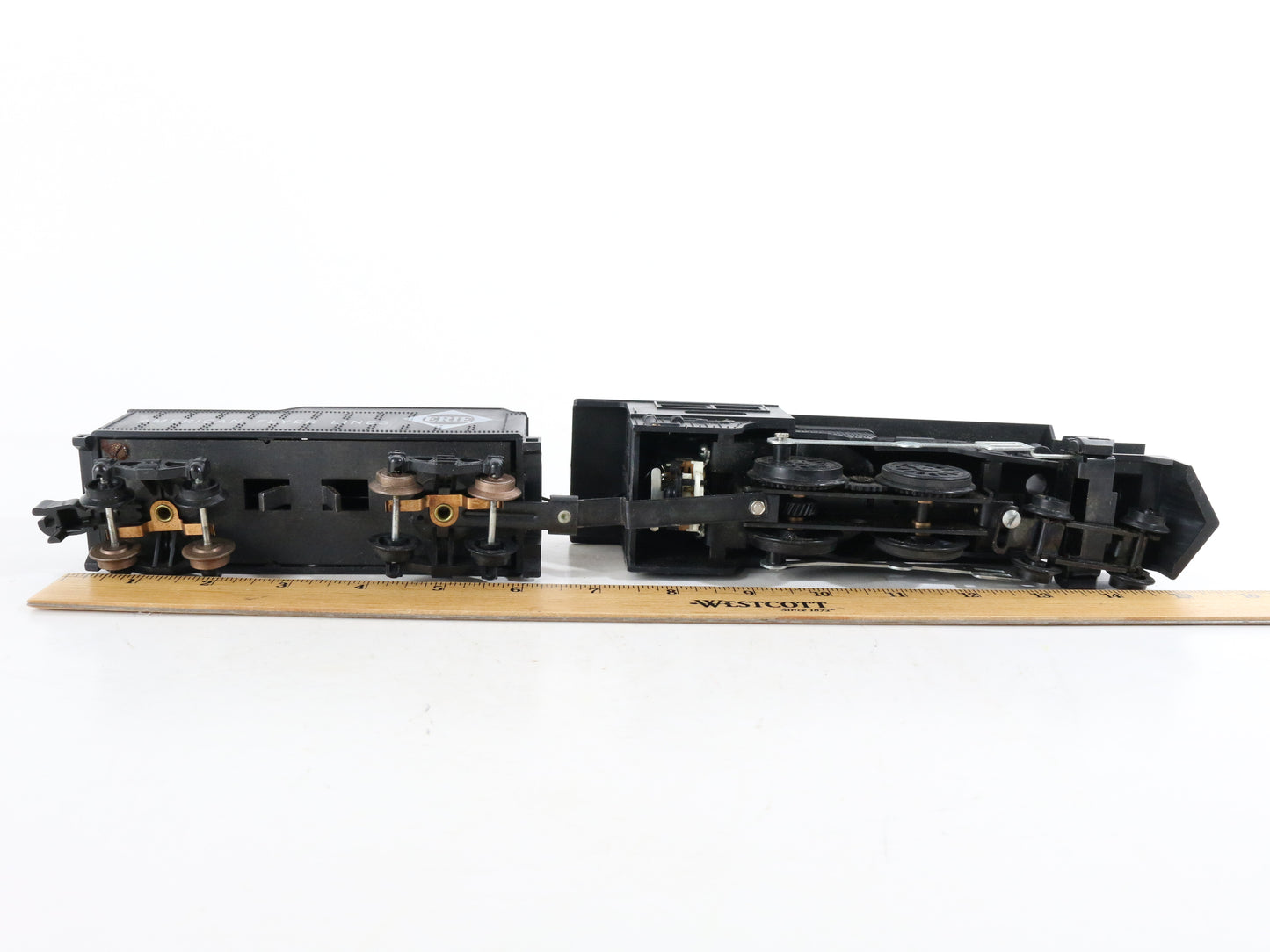 American Flyer S 21165 4-4-0 Erie Black Steam Locomotive Engine W/ Tender