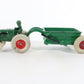 Vintage Green Allis Chalmers Tractor & Trailer w/ Balloon Wheels Arcade