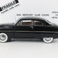 1949 Mercury Club Coupe Black Danbury Mint 1:24 Model Car