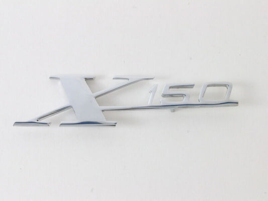 Badge legshield -LAMBRETTA X 150 - SX 150 3.75" Metal Emblem Badge