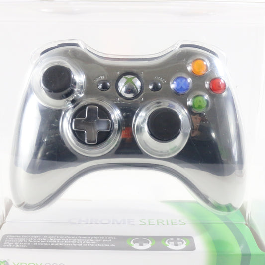 Silver Chrome Series Special Edition Xbox 360 Wireless Controller Unopened