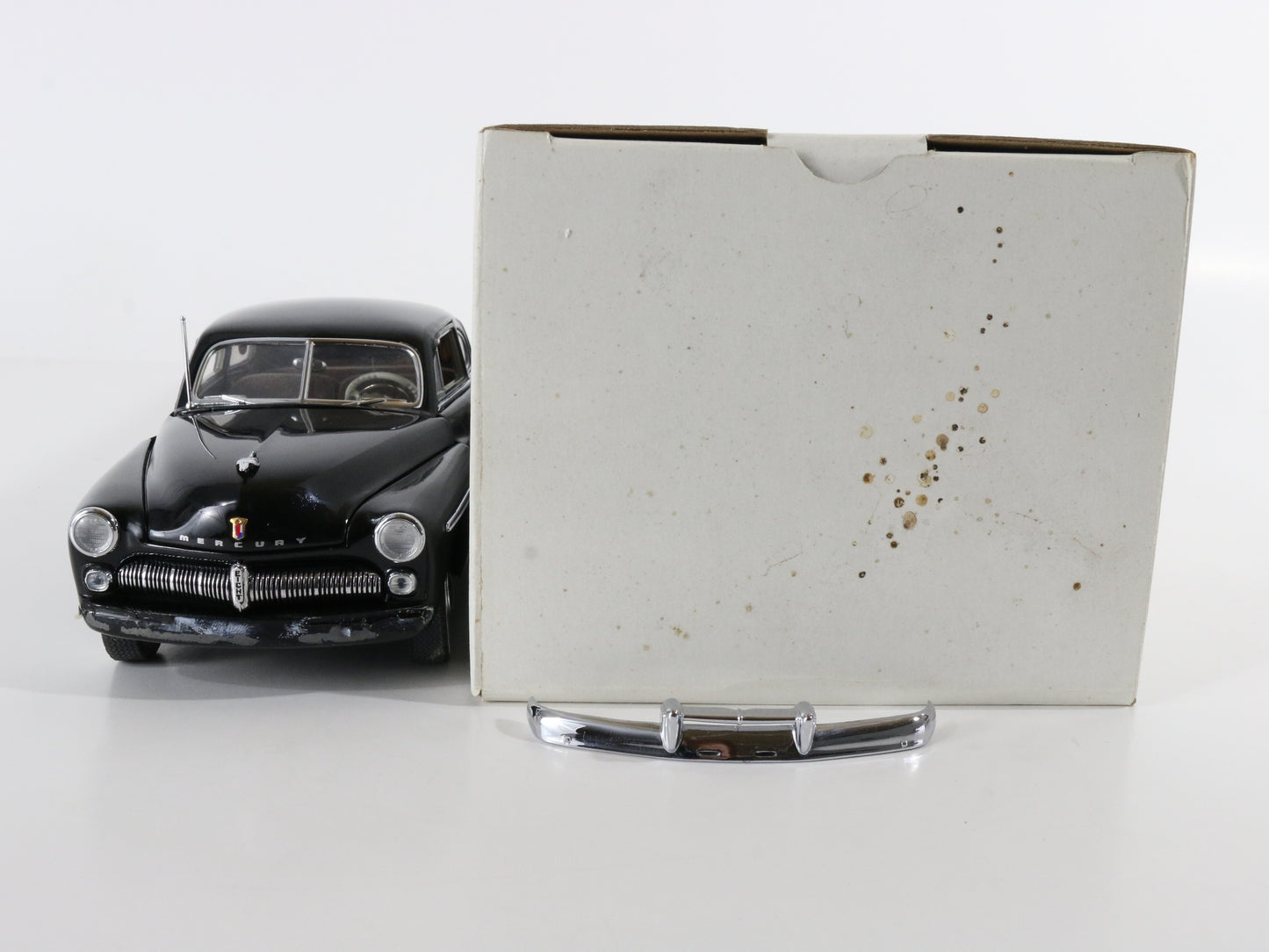 1949 Mercury Club Coupe Black Danbury Mint 1:24 Metal Model Car W/ Box