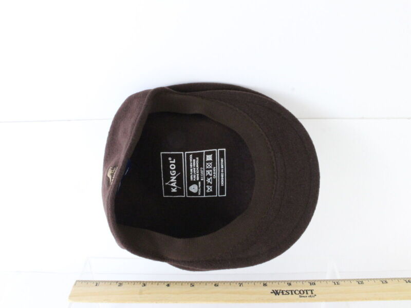 Kangol Mens Brown 100% Wool Felt Ivy Cap MULTIPLE SIZES