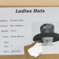 Eve Andrea Scruples Dark Brown Ladies Boutique Hat Felt 7 1/8 57cm