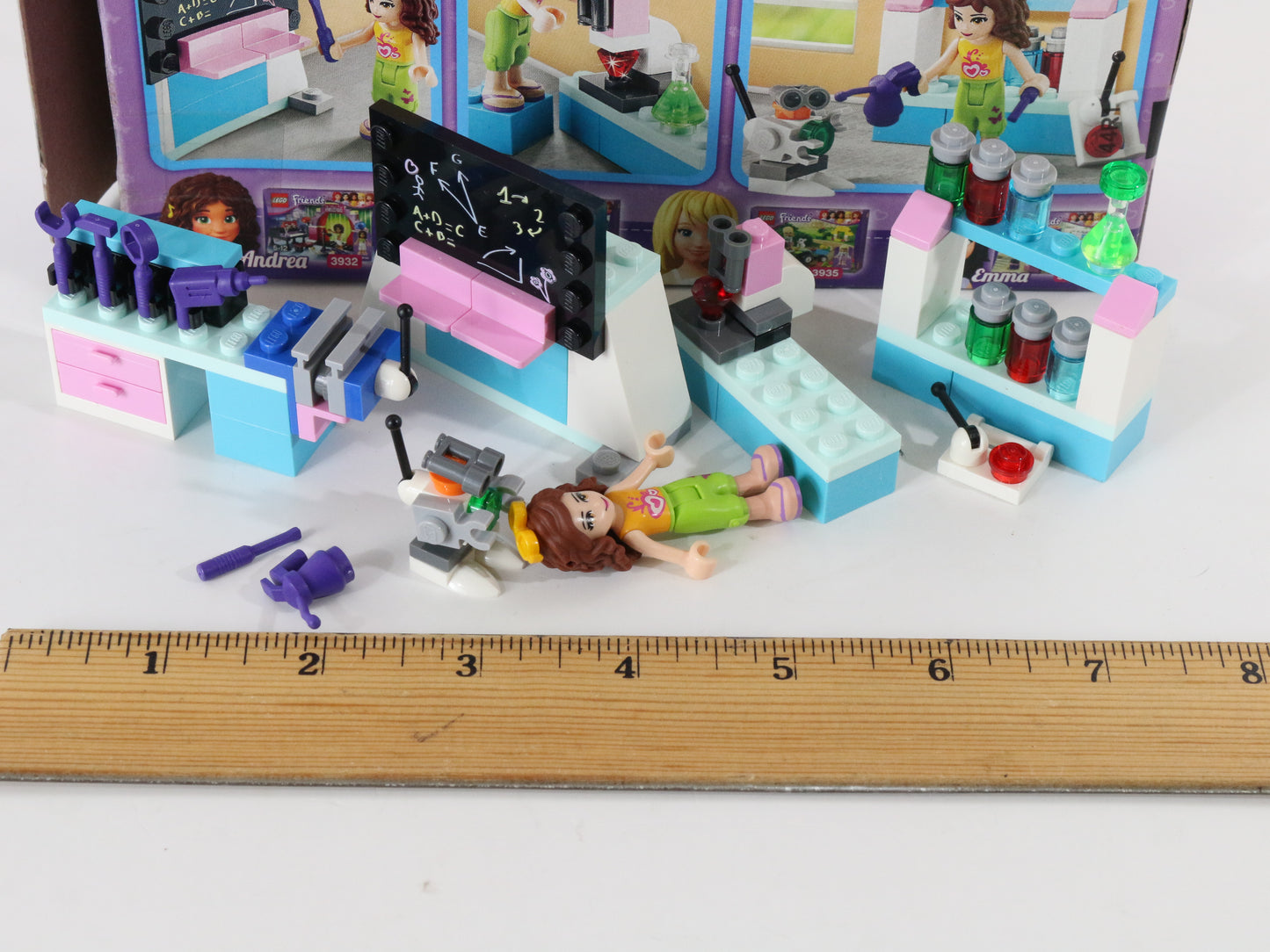 Lego Friends Olivias Invention Workshop Built Set 3933 W/ Box & Instructions