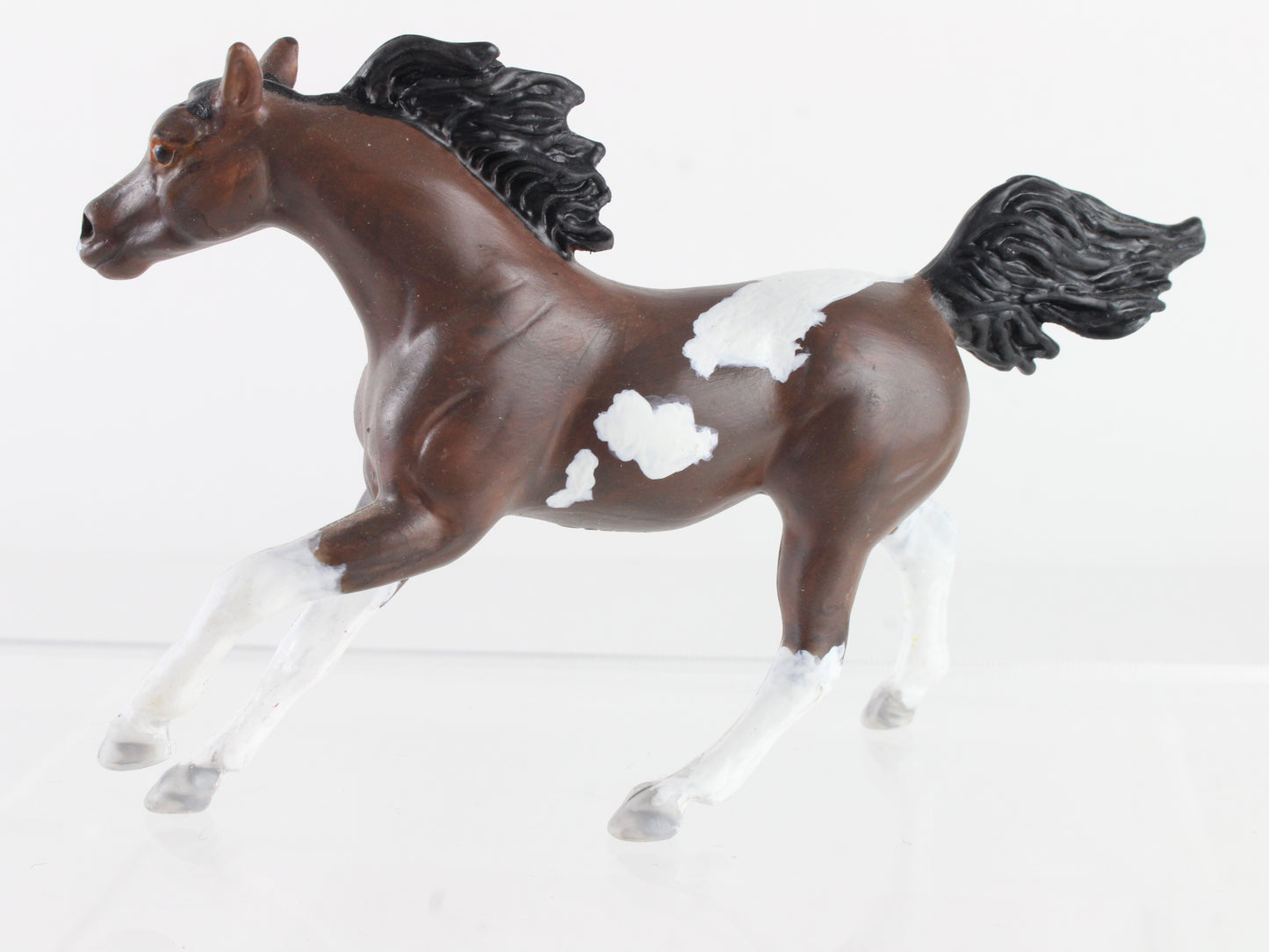 Custom Painted Brown And White Arabian G4 Breyer Stablemates