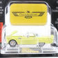 1956 Ford Thunderbird #6 Racing Champions Yellow Mint Ed 1:56 Scale Diecast Car