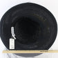 Marzi of Italy Ladies Black Handmade Boutique Hat W/ Sunflowers 6 7/8 55cm