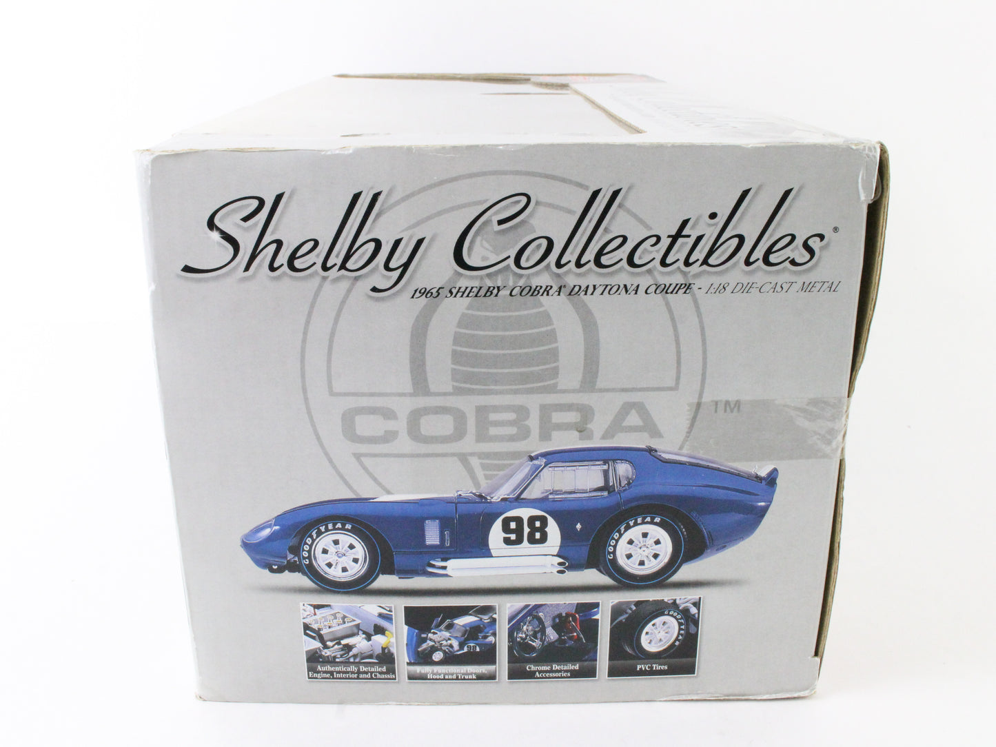 1965 Shelby Cobra Daytona Coupe #98 Shelby Collectibles 1:18 Diecast DC28902