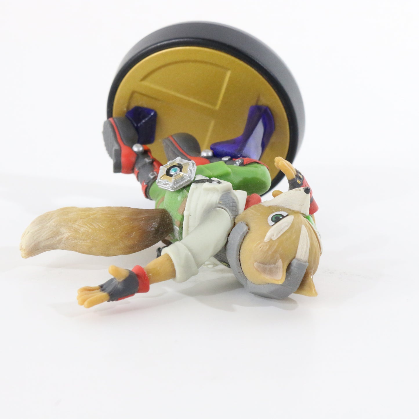 Star Fox Mccloud Amiibo Smash Bros Figure Nintendo Nvl-001