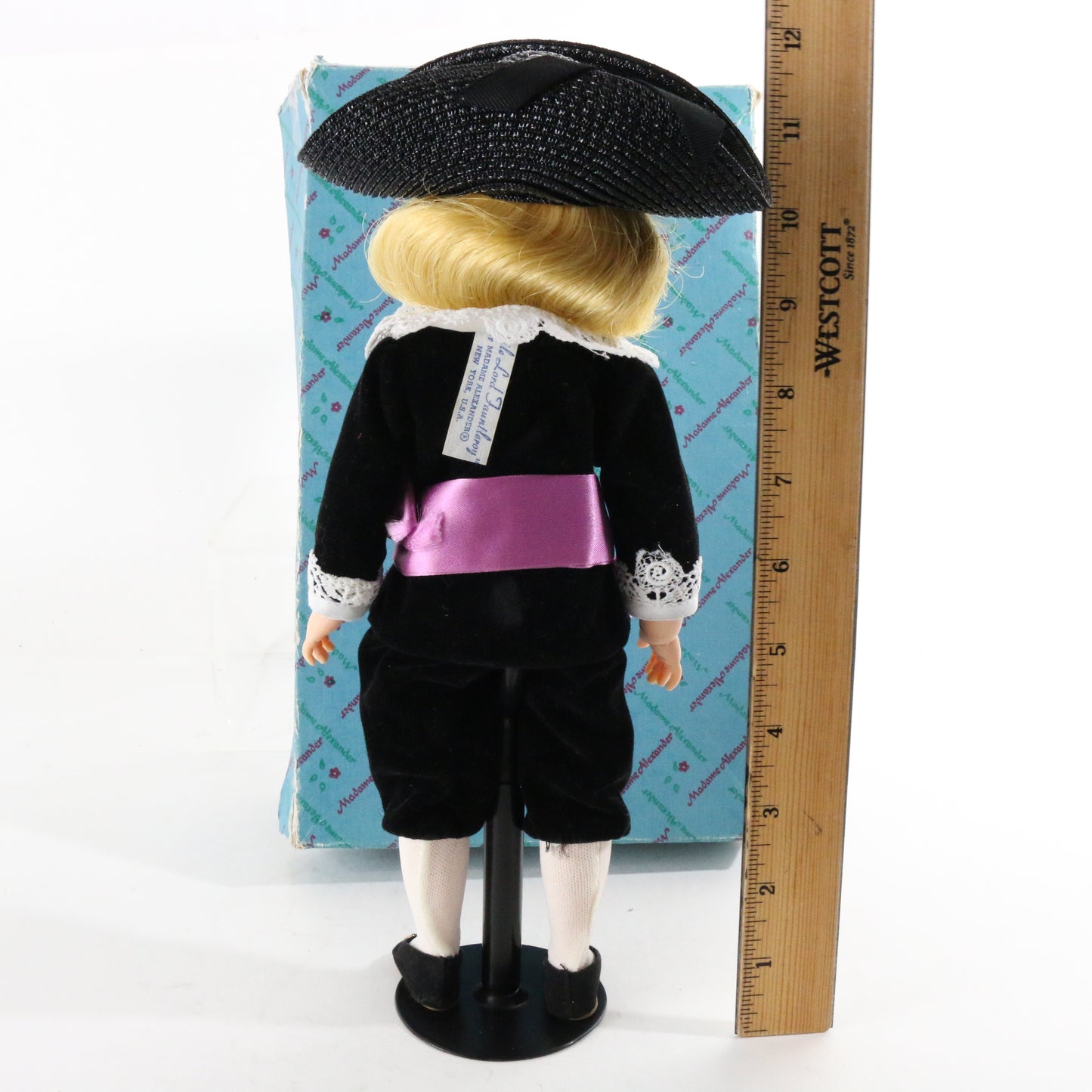 Madam Alexander Lord Fauntleroy Black 1390 Doll 11.5"